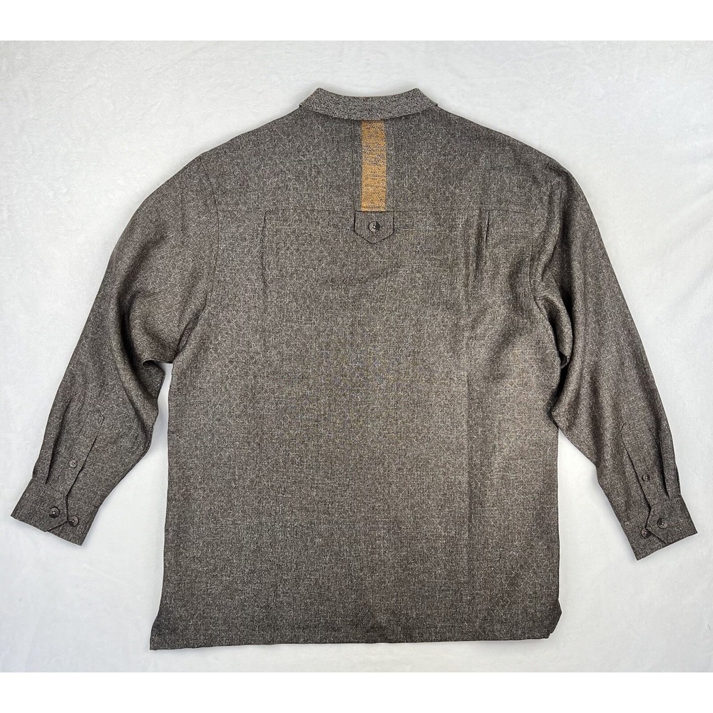 Steve Harvey Shirt Men's Size XL Button Up Celebrity Edition Neutral Long Sleeve - Picture 11 of 11